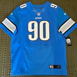 Vintage Nike On Field Elite Ndamukong Suh Detroit Lions NFL Jersey 48 Men's
XL